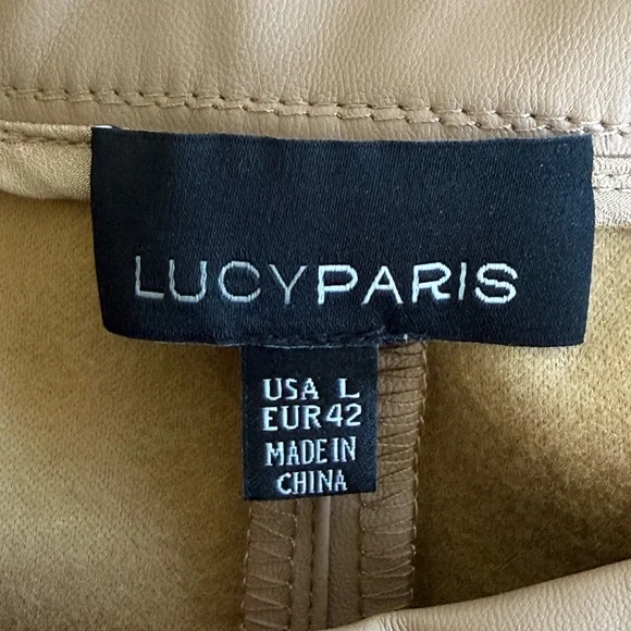 Lucy Paris Camel Pantsuit Set - Picture 2 of 15